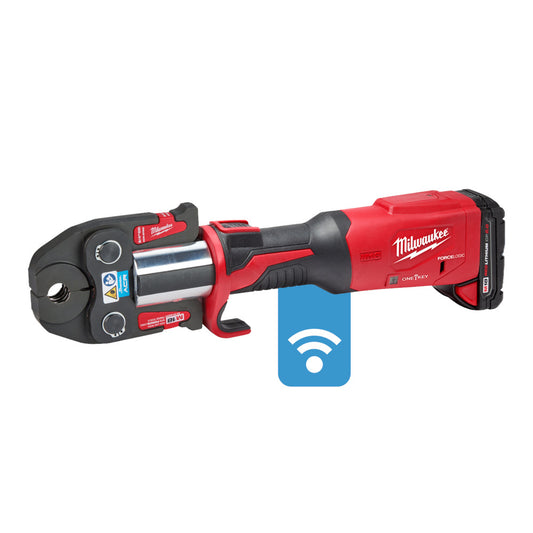 Milwaukee 2922-22 M18 FORCE LOGIC Cordless Press Tool with 1/2in - 2in CTS Jaws Kit