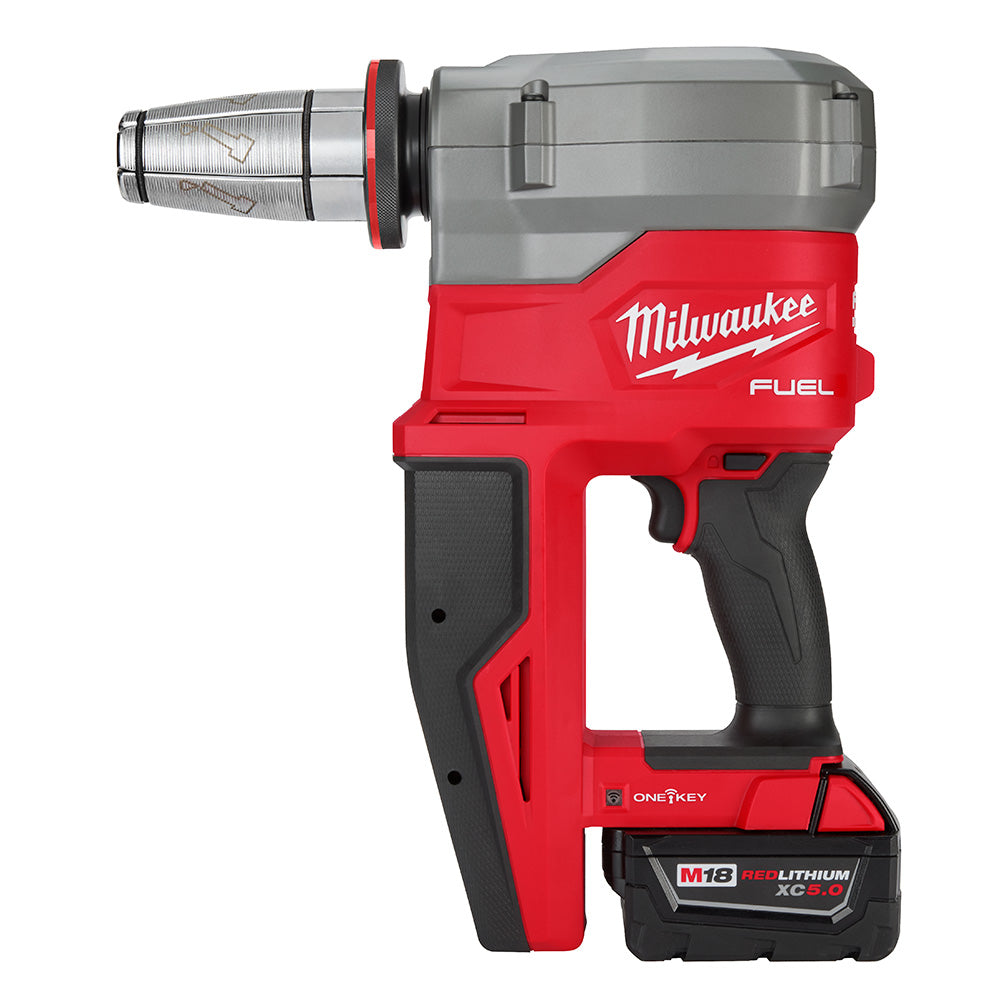 Milwaukee 2932-22XC M18 FUEL Cordless 2in Pro PEX Expander with 1-1/4in-2in Expander Heads Kit