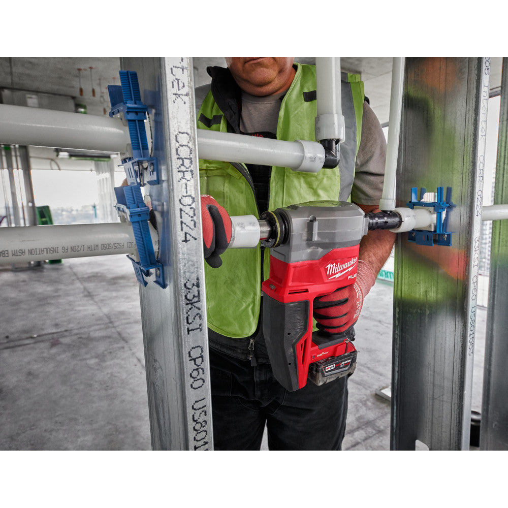 Milwaukee 2932-22XC M18 FUEL Cordless 2in Pro PEX Expander with 1-1/4in-2in Expander Heads Kit