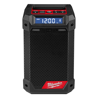 Milwaukee 2951-20 M12 12V Lithium-Ion Cordless Bluetooth/AM/FM Jobsite Radio and Charger (Tool Only)