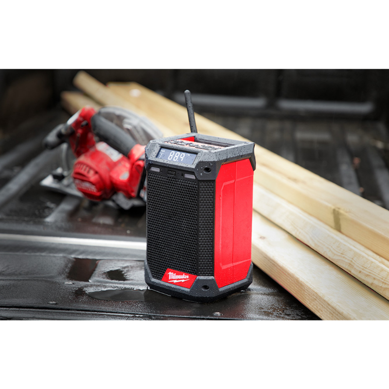 Milwaukee 2951-20 M12 12V Lithium-Ion Cordless Bluetooth/AM/FM Jobsite Radio and Charger (Tool Only)