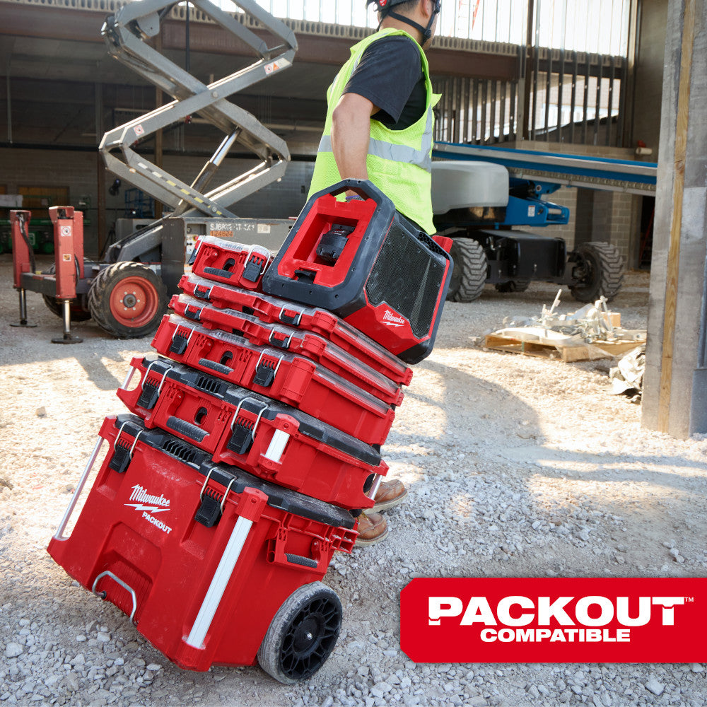 Milwaukee 2956-20 M18 Cordless Bluetooth Jobsite Radio + Charger (Tool Only)