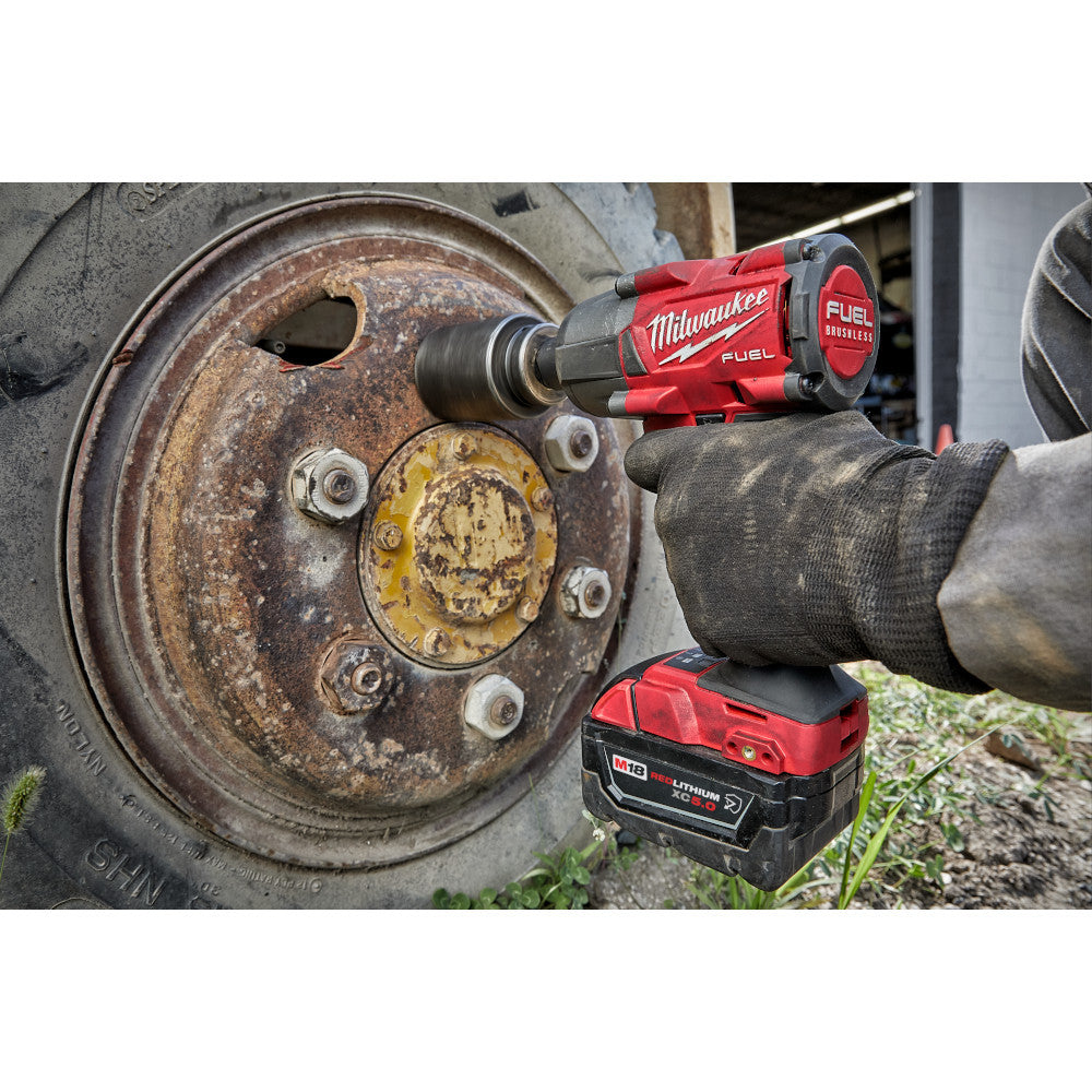 Milwaukee 2962P-20 M18 FUEL Cordless 1/2in Mid-Torque Impact Wrench with Pin Detent (Tool Only)
