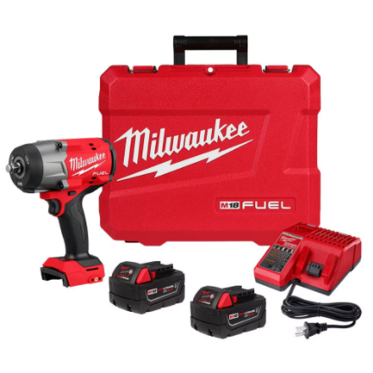 Milwaukee 2967-22 M18 FUEL 1/2 inch High Torque Impact Wrench with Friction Ring Kit