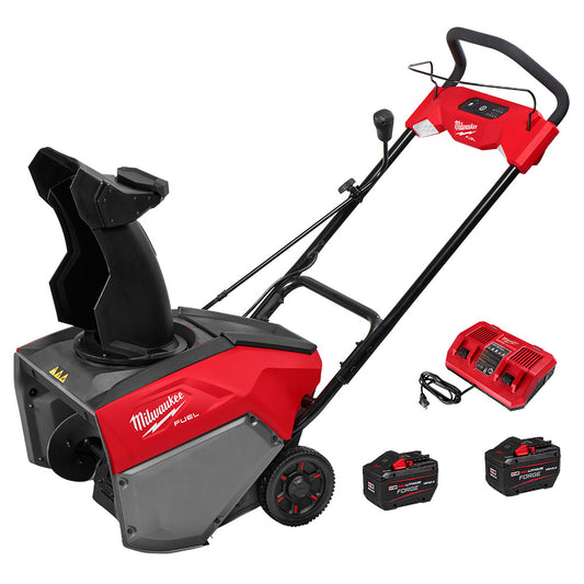 Milwaukee 3036-22HD M18 FUEL Cordless 21in Auger Propelled Dual Battery Single Stage Snow Blower Kit