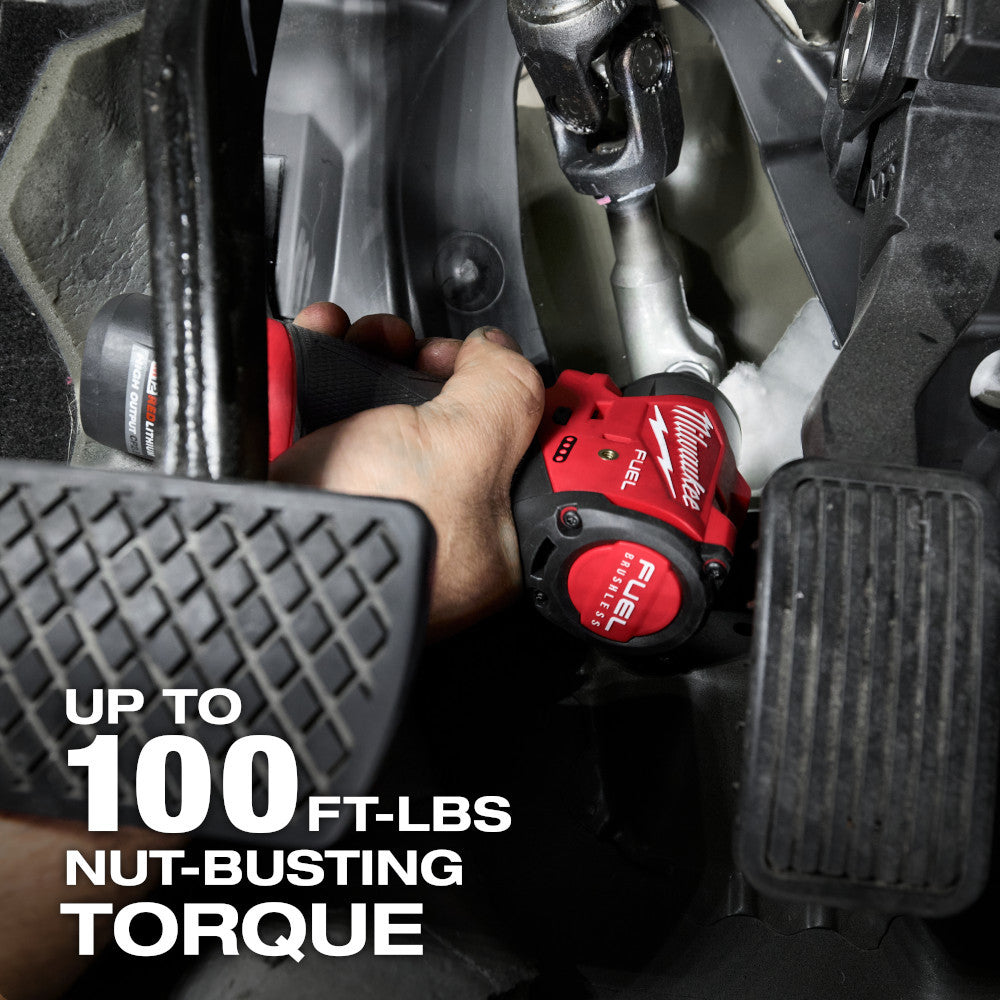 Milwaukee 3048-20 M12 FUEL Cordless Brushless 1/4in Subcompact Impact Driver with Friction Ring (Tool Only)