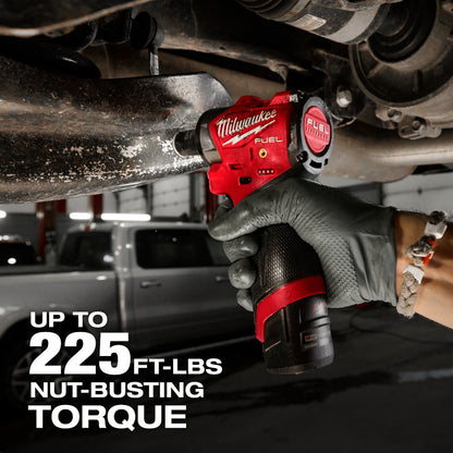 Milwaukee 3049-20 M12 FUEL Cordless Brushless 3/8in Subcompact Impact Driver with Friction Ring (Tool Only)