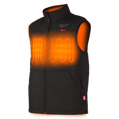 Milwaukee 305B-21XL M12 Heated AXIS Black Vest Kit - Extra Large