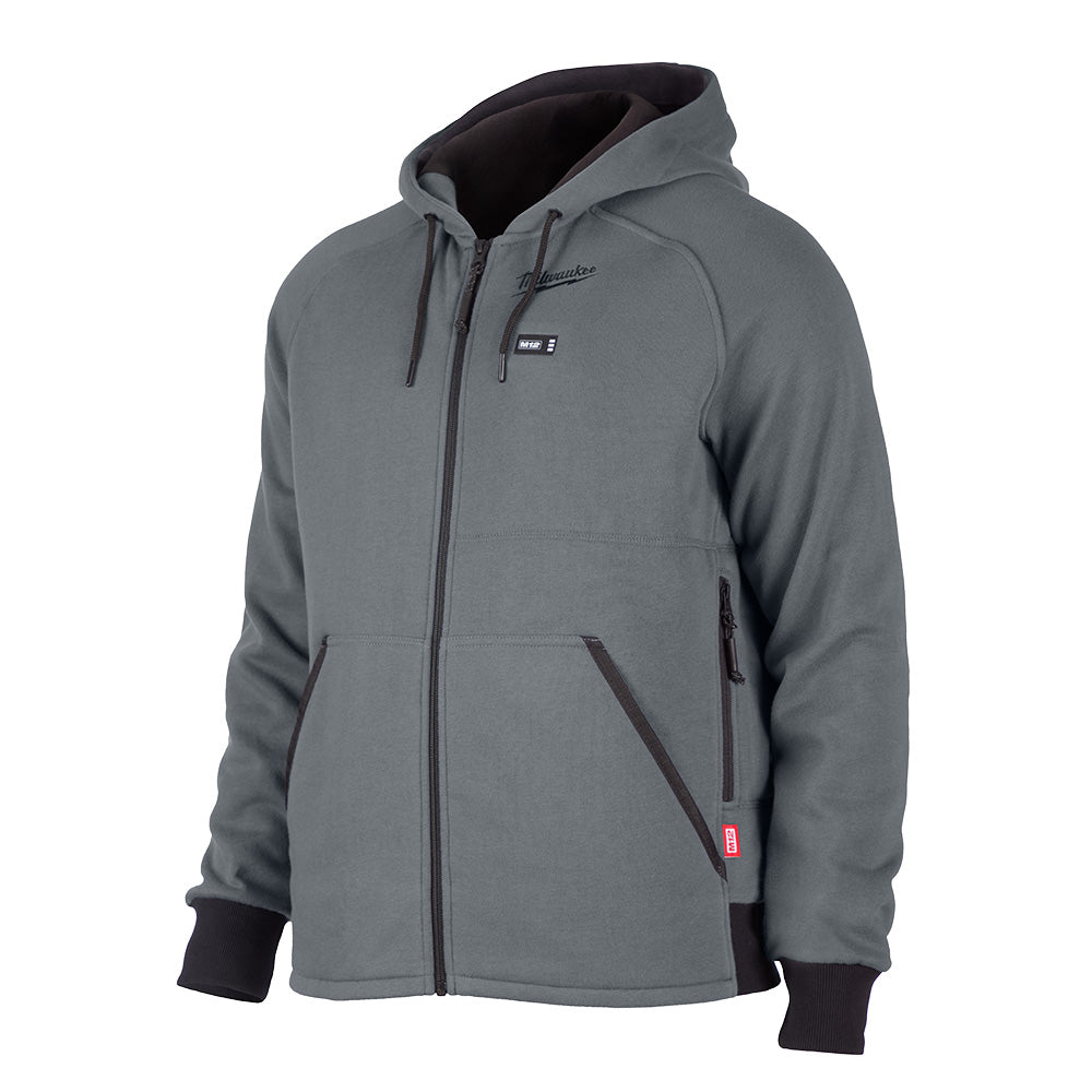 Milwaukee 306G-21M M12 Heated Gray Hoodie Kit - Medium