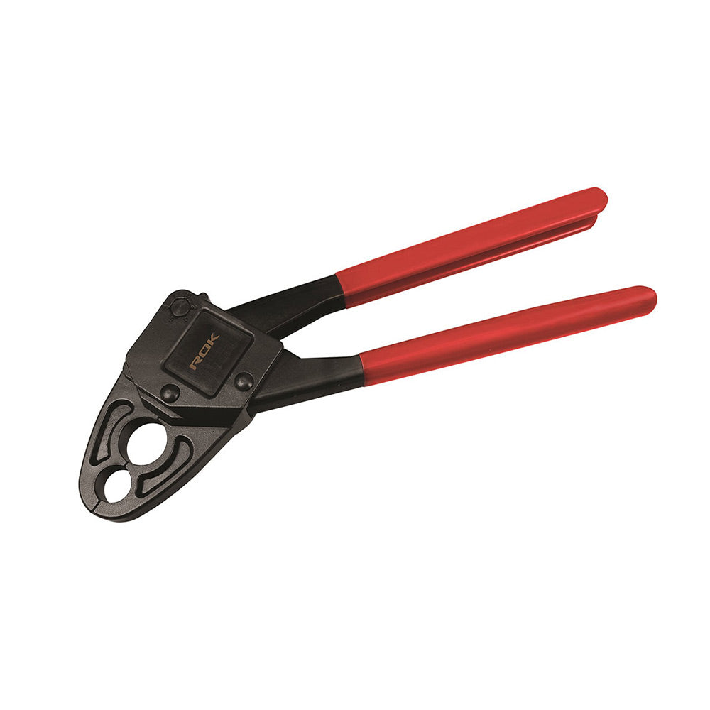ROK 31013 1/2in & 3/4in Angle Head Combo PEX Crimper