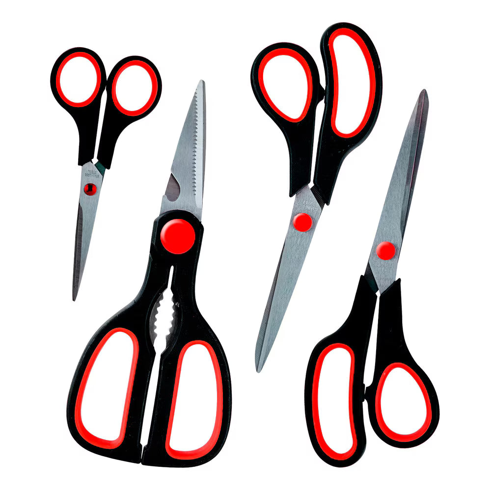 4-Piece Multipurpose Scissors Set | General-Purpose Cutting Tools