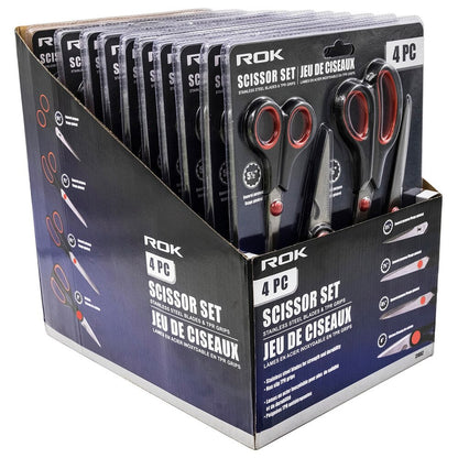 4-Piece Multipurpose Scissors Set | General-Purpose Cutting Tools