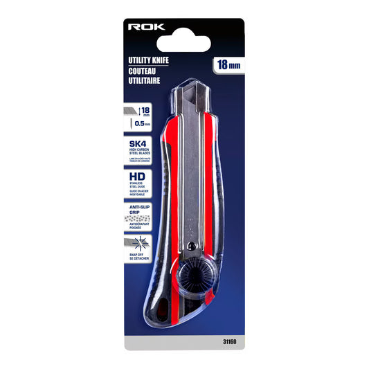 18mm Snap-Off Utility Knife | Box Cutter