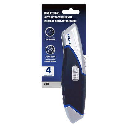 Auto Retractable Safety Knife | Self-Retracting Box Cutter