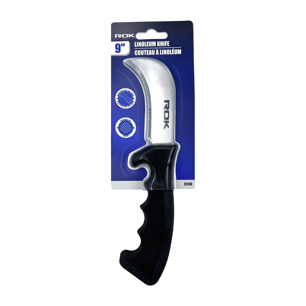 9" Linoleum Knife for Flooring and Cutting Applications