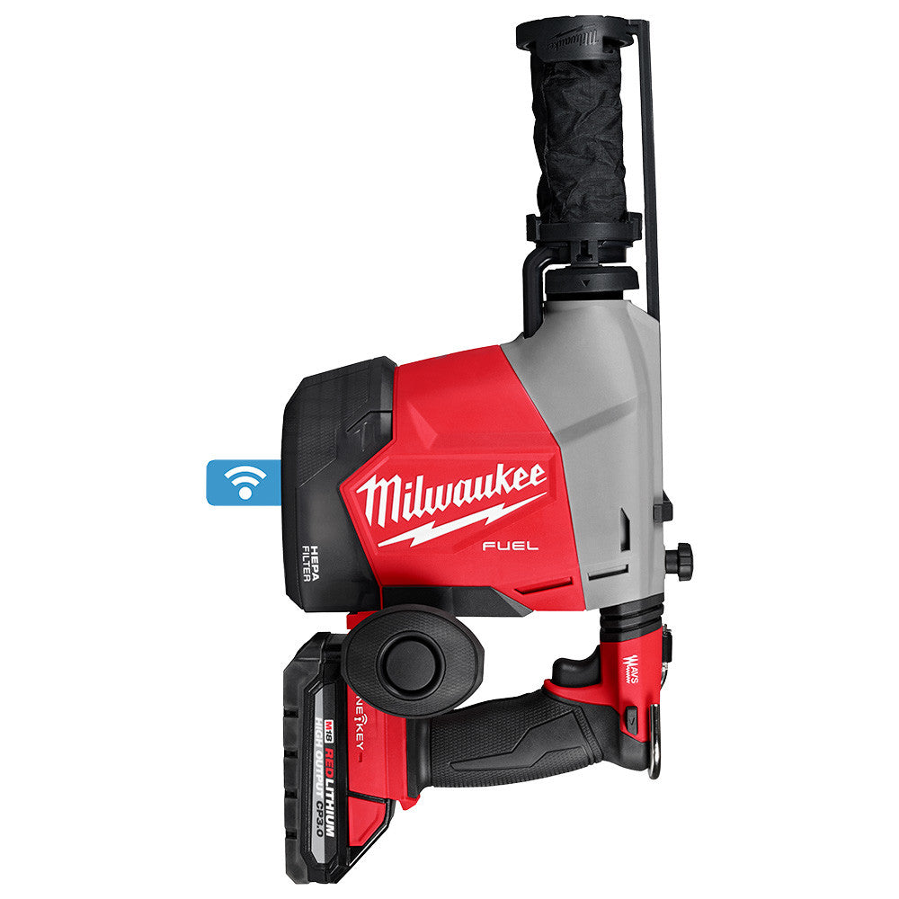 Milwaukee 3311-22 M18 FUEL Cordless Brushless Overhead 5/8in SDS Plus Rotary Hammer with Integrated Dust Extraction Kit