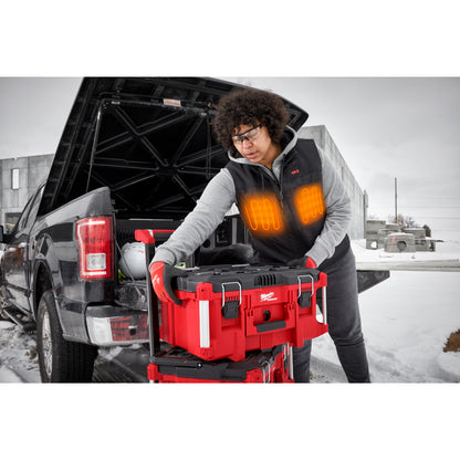 Milwaukee 334B-21XL M12 Women's Heated AXIS Black Vest Kit - Extra Large