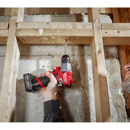 Milwaukee 3404-22 M12 FUEL Cordless Brushless 1/2in Hammer Drill/Driver Kit