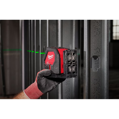 Milwaukee 3421 100 ft. Green Cross Line Laser