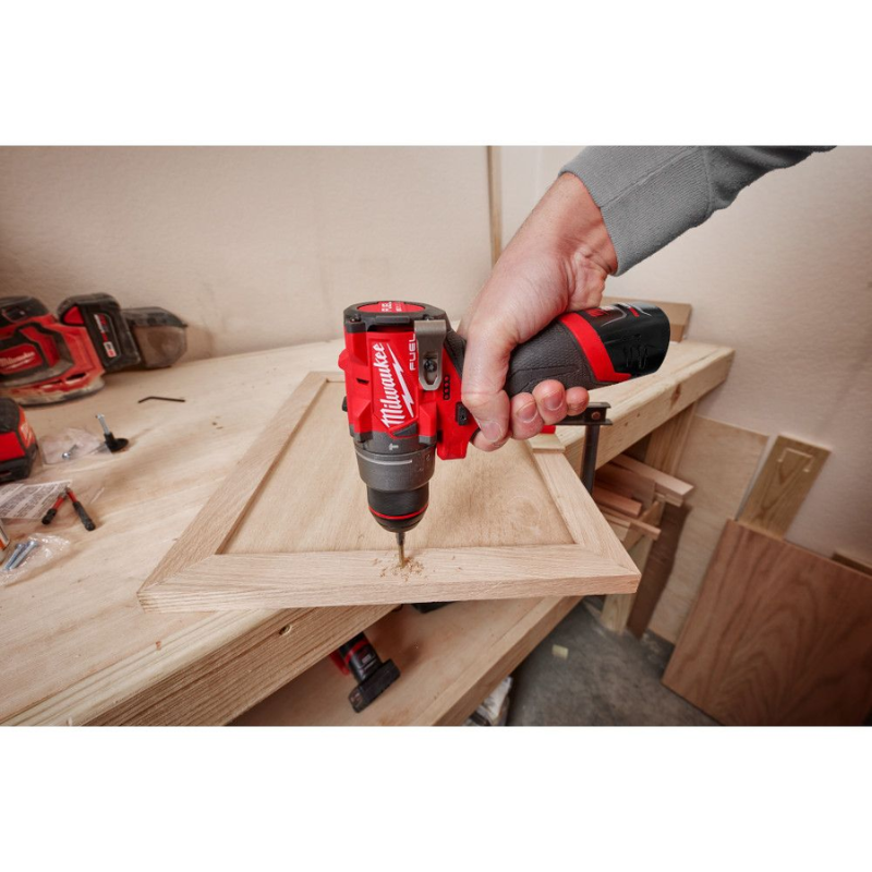 Milwaukee 3497-22 M12 FUEL 12V Li-Ion Brushless Next Generation Hammer Drill Impact Driver Combo Kit with (2) Batteries