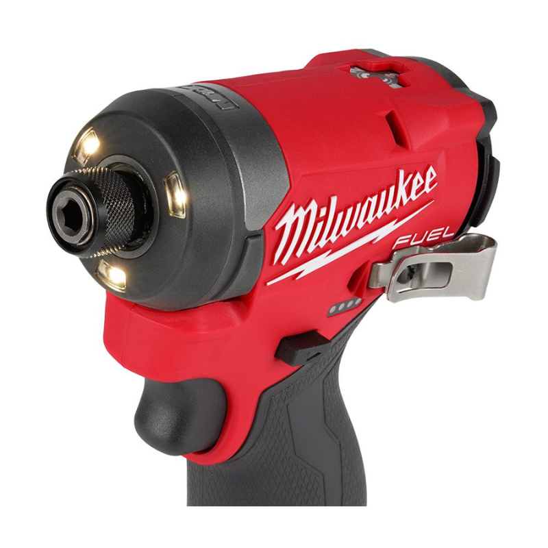 Milwaukee 3497-22 M12 FUEL 12V Li-Ion Brushless Next Generation Hammer Drill Impact Driver Combo Kit with (2) Batteries