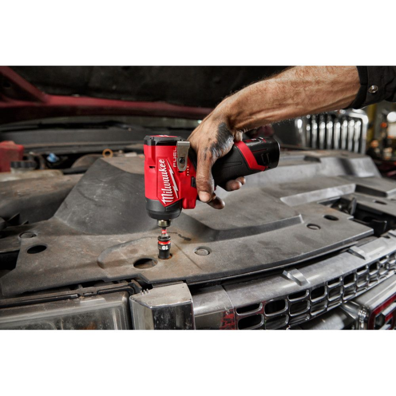 Milwaukee 3497-22 M12 FUEL 12V Li-Ion Brushless Next Generation Hammer Drill Impact Driver Combo Kit with (2) Batteries