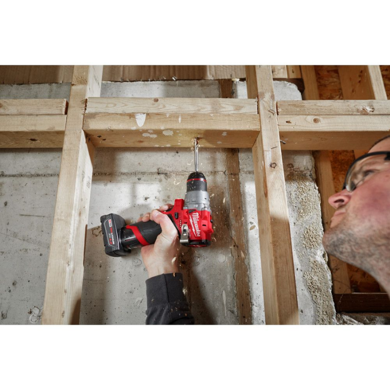 Milwaukee 3497-22 M12 FUEL 12V Li-Ion Brushless Next Generation Hammer Drill Impact Driver Combo Kit with (2) Batteries