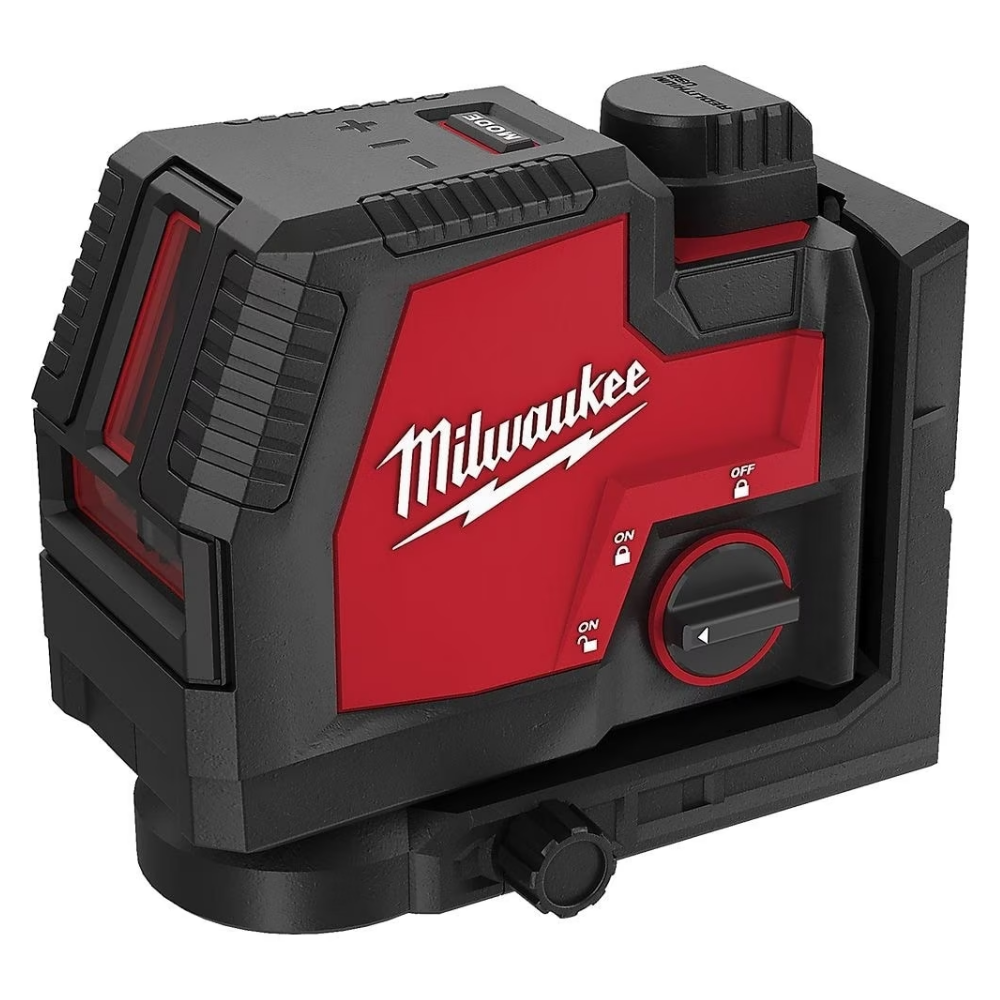 Milwaukee 3521-21 100 ft. REDLITHIUM Lithium-Ion USB Green Rechargeable Cross Line Laser Level with Charger
