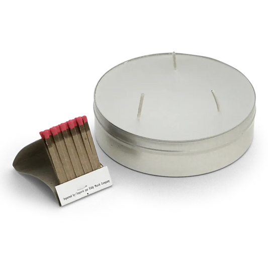 36 hour emergency survival candle with matches