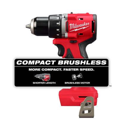 Milwaukee 3601-20 M18 Cordless Brushless 1/2in Drill / Driver (Tool Only)