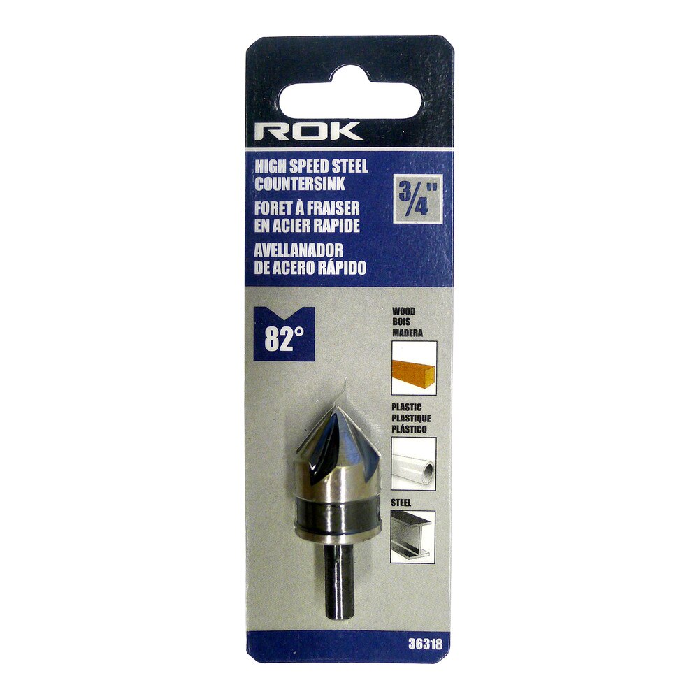 3/4" HSS Countersink Drill Bit for Hole Chamfering