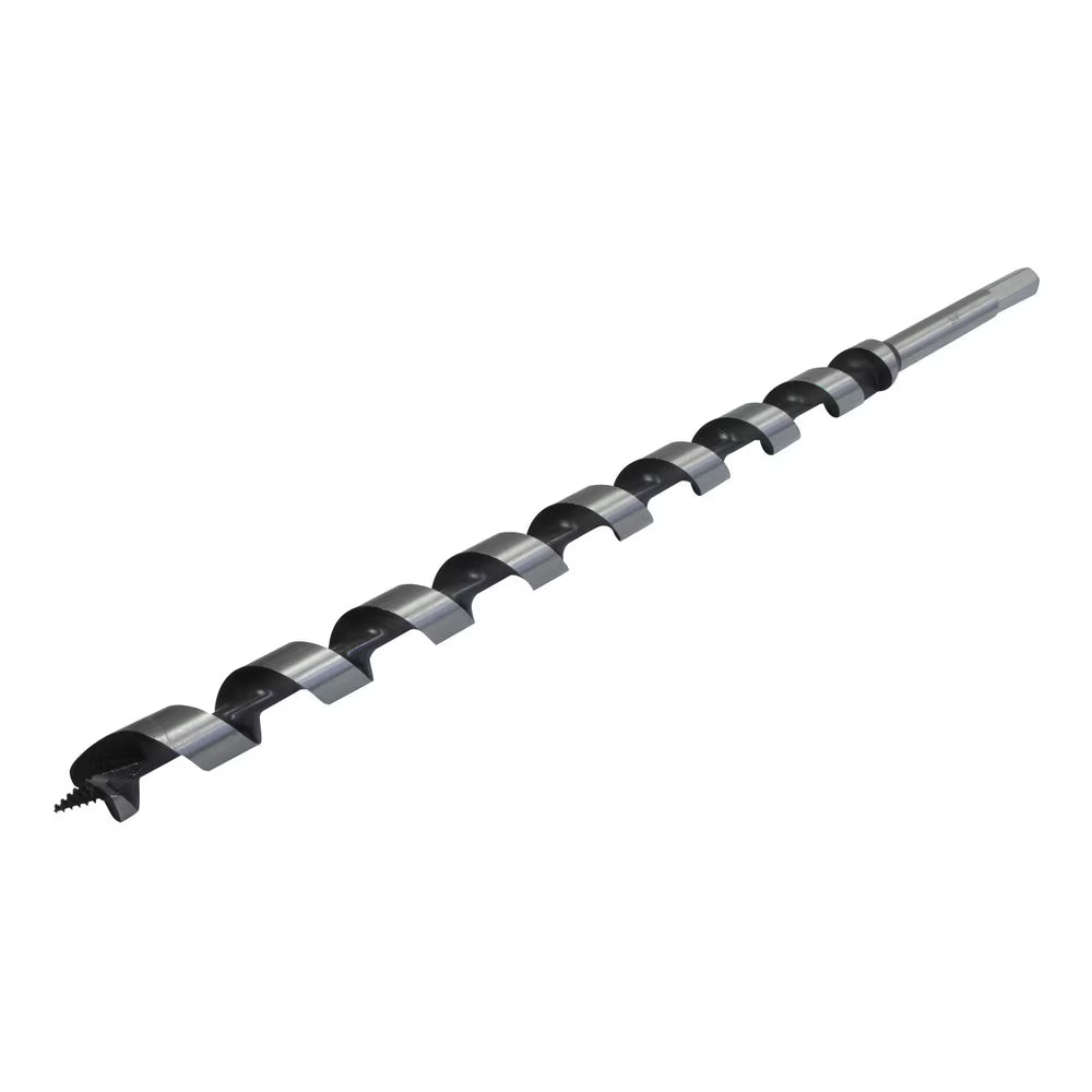 6" Auger Drill Bit 1-1/8" for Large-Diameter Wood Drilling