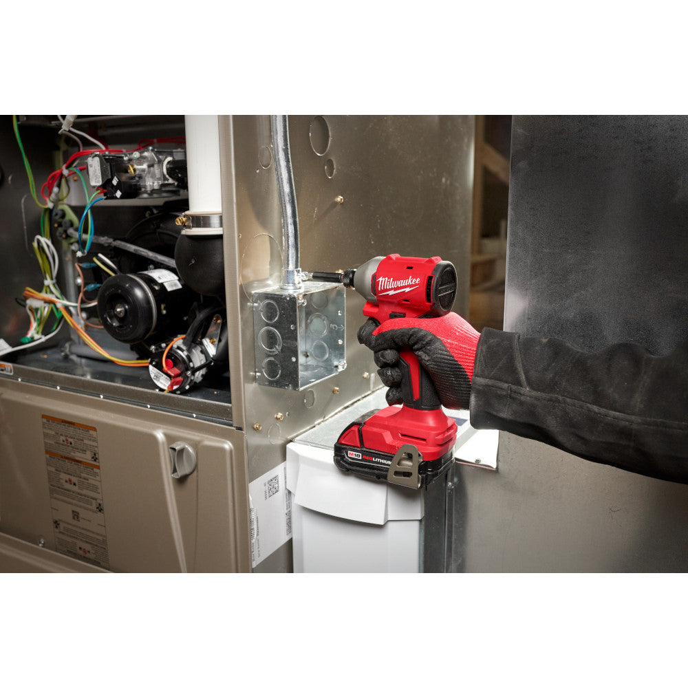 Milwaukee 3650-20 M18 Cordless Brushless Compact 1/4in Hex Impact Driver (Tool Only)