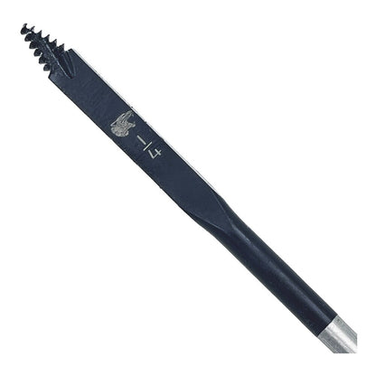 1/4" x 6" Spade Bit with Speedtip for Wood Drilling