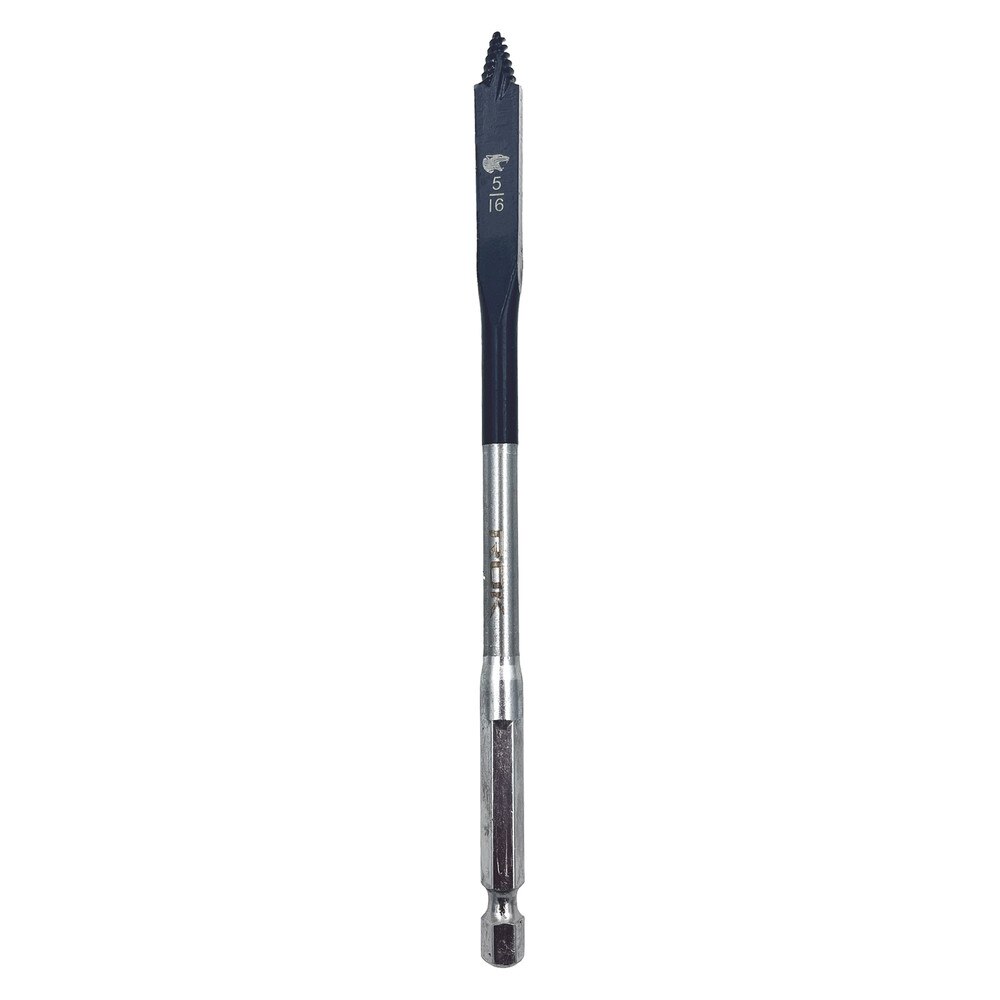 5/16" x 6" Spade Bit with Speedtip for Wood Drilling