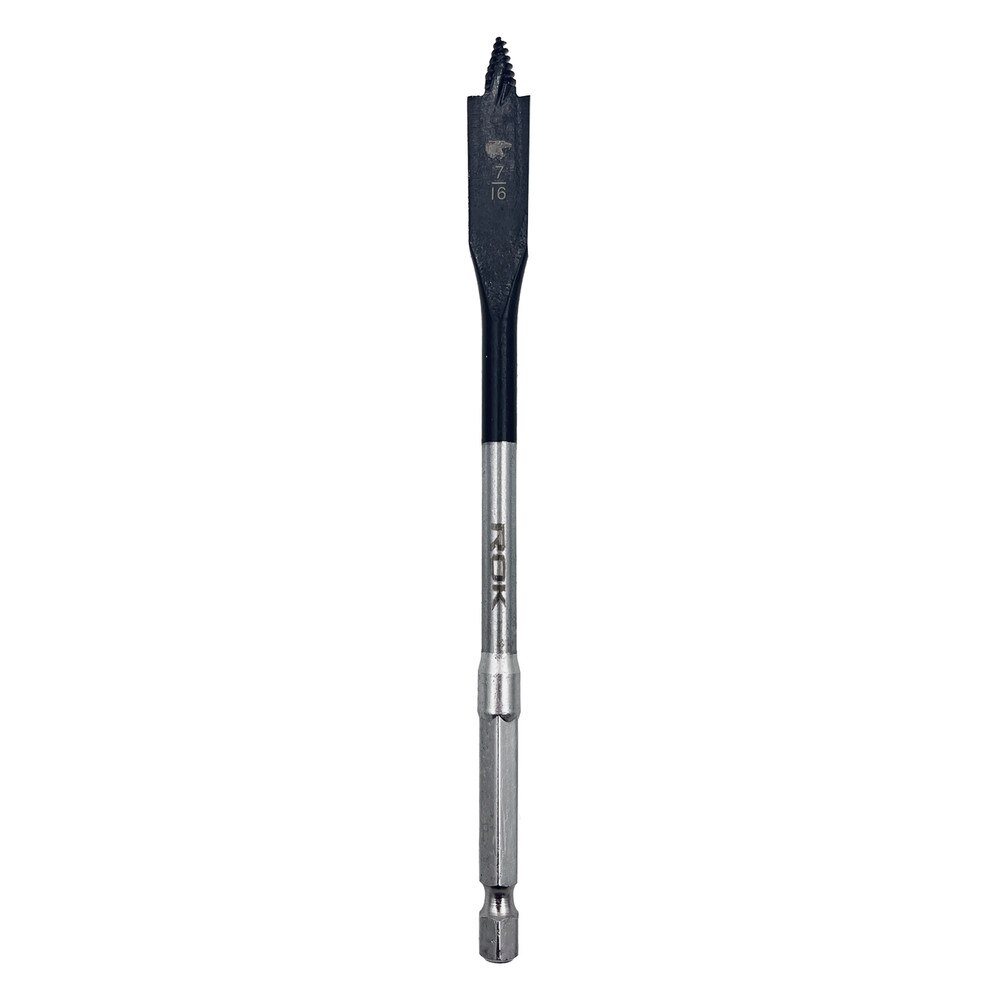 7/16" x 6" Spade Bit with Speedtip for Wood Drilling