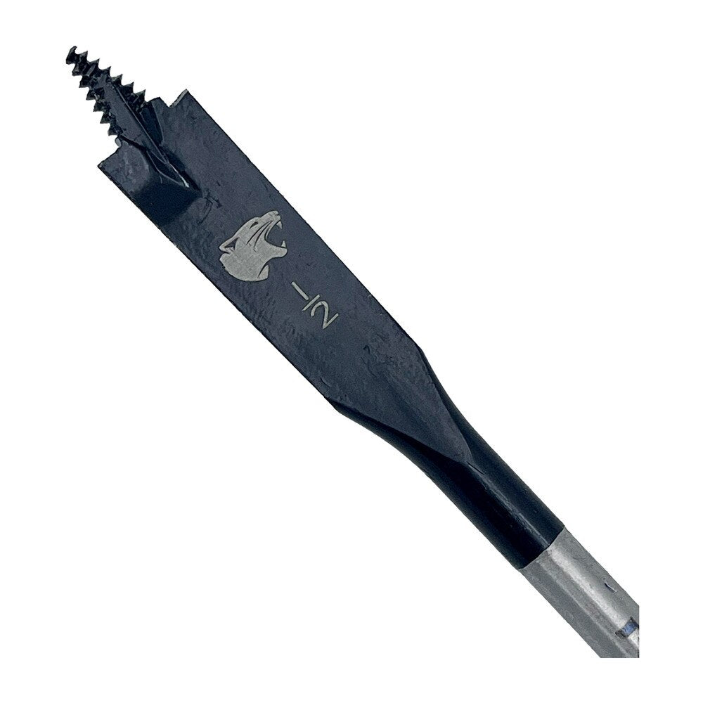 1/2" x 6" Spade Bit with Speedtip for Wood Drilling