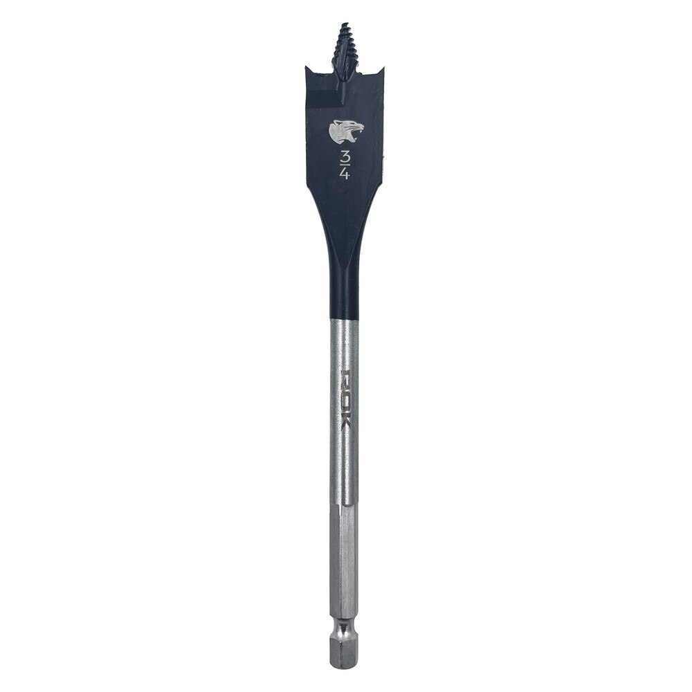3/4" x 6" Spade Bit with Speedtip for Wood Drilling