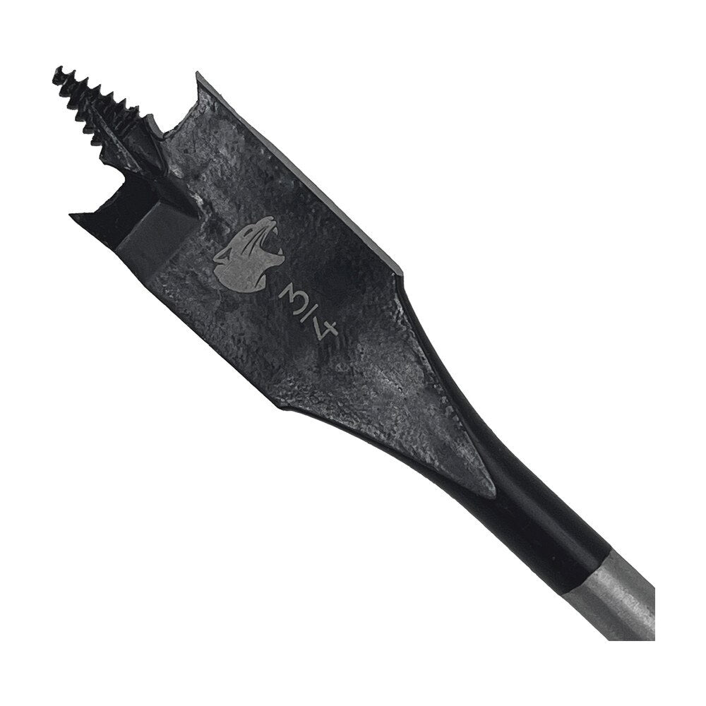 3/4" x 6" Spade Bit with Speedtip for Wood Drilling