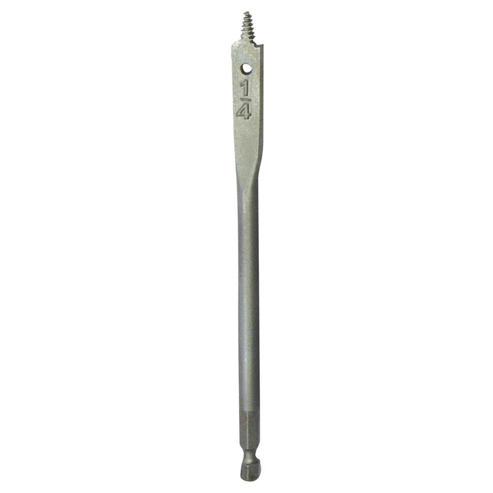 1/4" Spade Drill Bit for Wood Drilling