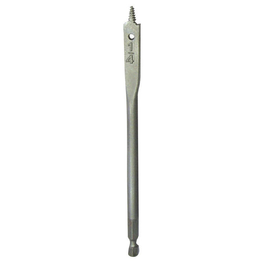 1/4" Spade Drill Bit for Wood Drilling