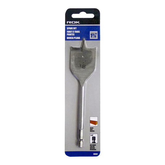 1-3/8" Spade Bit for Wood Drilling Applications