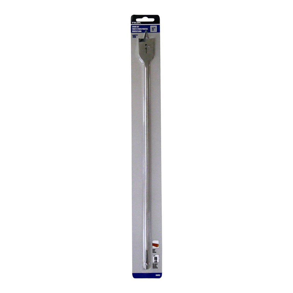 1" × 16" Spade Bit for Wood Drilling Applications