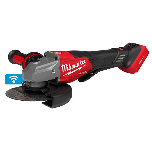 Milwaukee 3672-20 M18 FUEL Cordless Brushless 4-1/2in / 6in VS Braking Angle Grinder with Paddle Switch and ONE-Key (Tool Only)