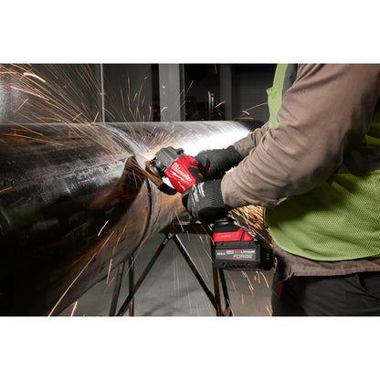 Milwaukee 3676-20 M18 FUEL Cordless Brushless 4-1/2in / 6in Braking Angle Grinder with Dual Trigger Paddle Switch (Tool Only)