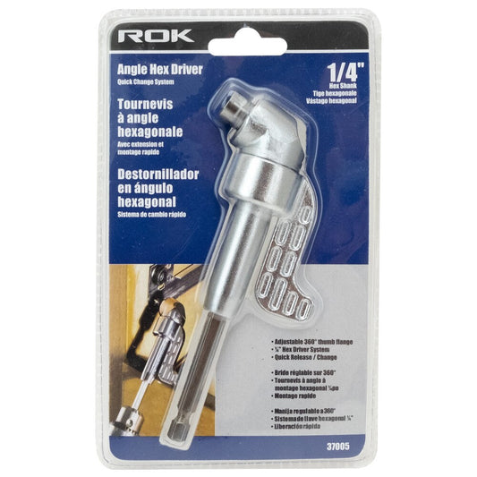 Right Angle Drive Adapter for Power Drills and Screwdrivers
