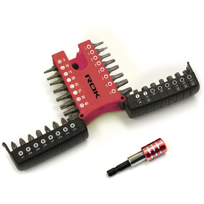 33-Piece Screwdriver Bit Set with Storage Holder