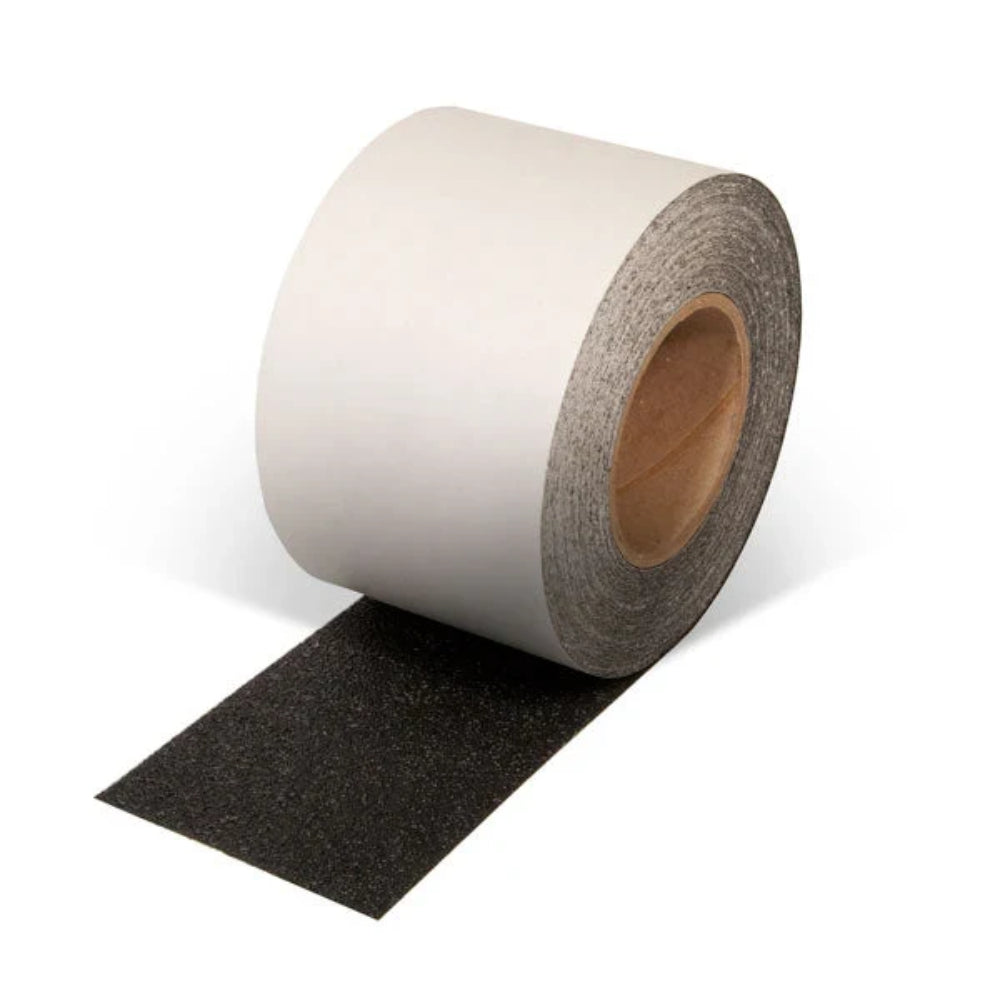Black Resilient Slip-Resistant Tape 4" x 60 ft – PVC Safety Tape