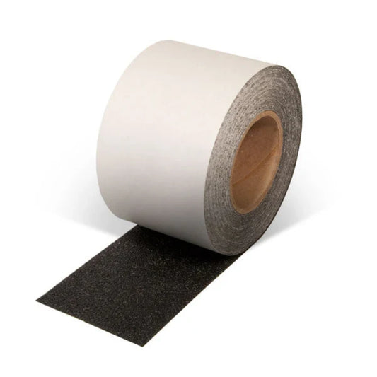 Black Resilient Slip-Resistant Tape 4" x 60 ft – PVC Safety Tape