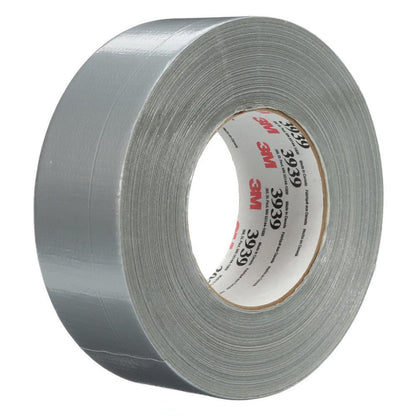 3M 3939 silver heavy duty duct tape roll for high-strength adhesive repairs.